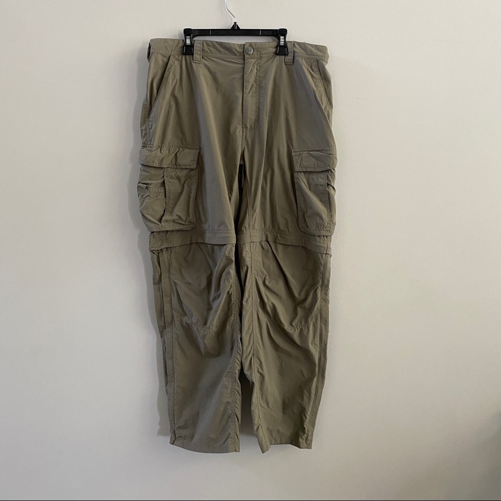 REI zip off cargo pants cargo shorts outdoor hiking pants size large R.E.I.